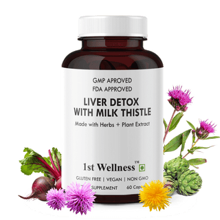Liver Detox with Milk Thistle (60 Capsules)