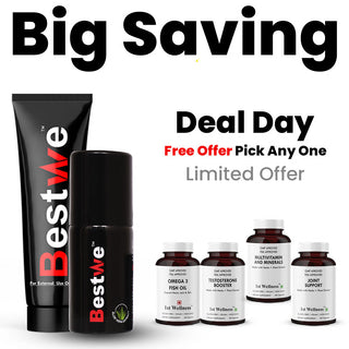 Big Saving Combo Offer Delay Gel + Spray (Pick Any Health Supplement) Absolutely  Free